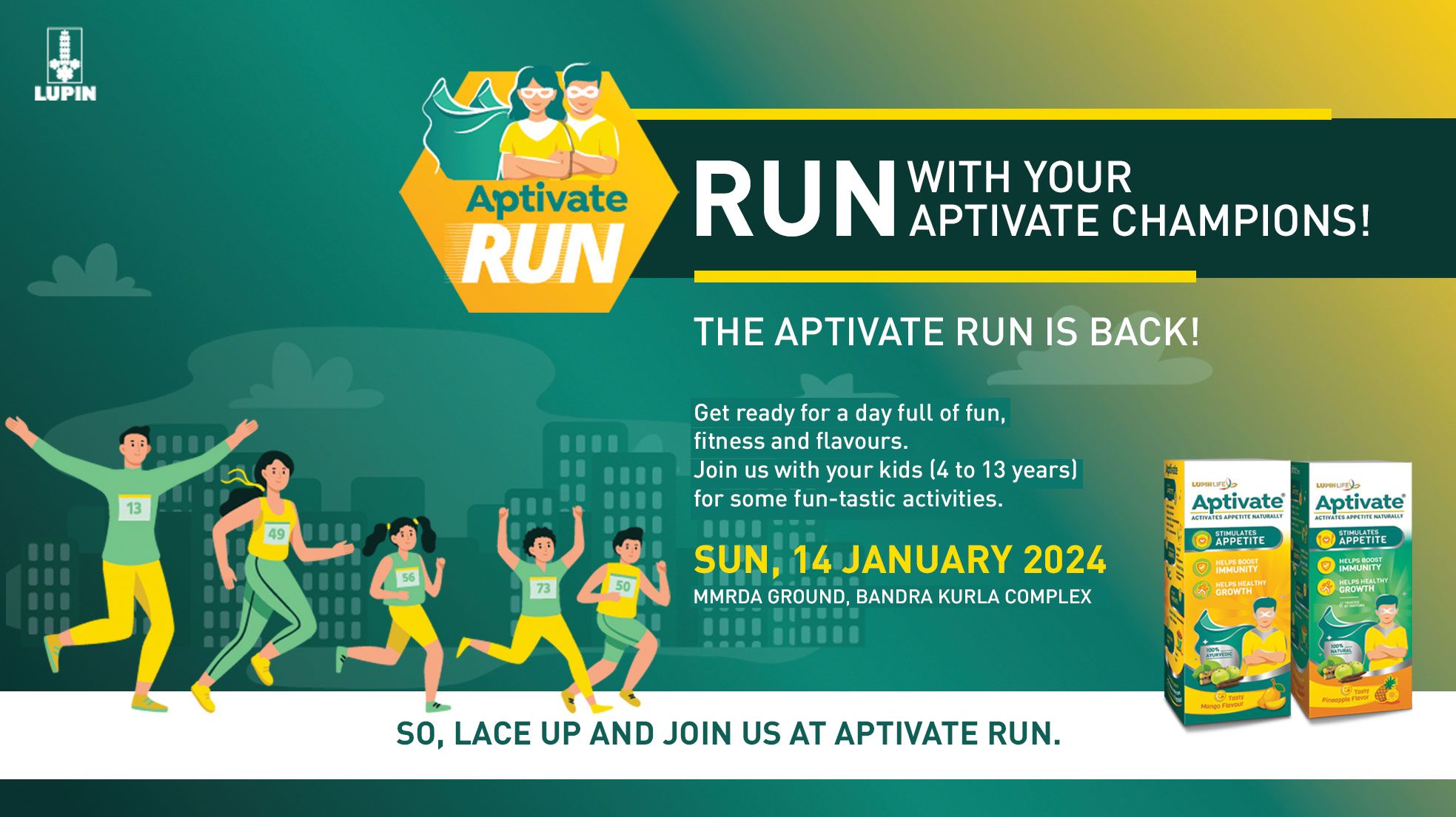 Aptivate Run banner